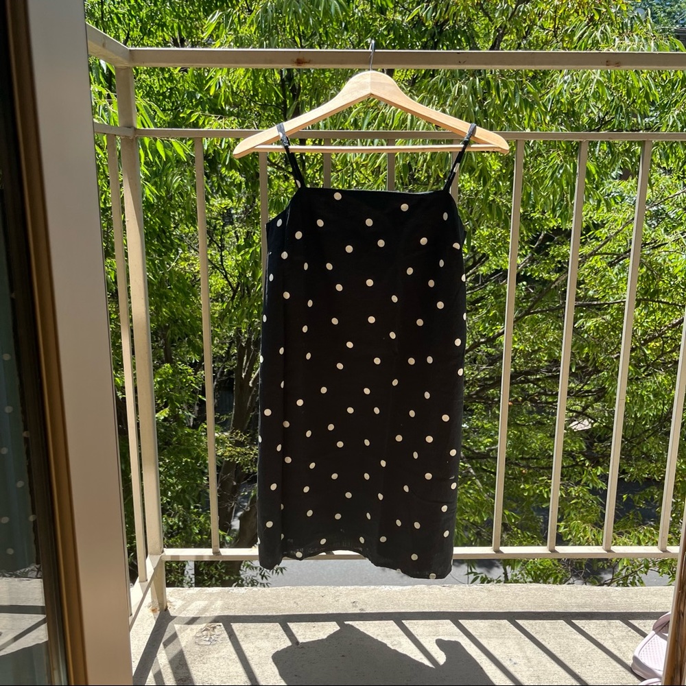 NWT H&M mini polka dot dress size S